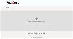Desktop Screenshot of permagest.com